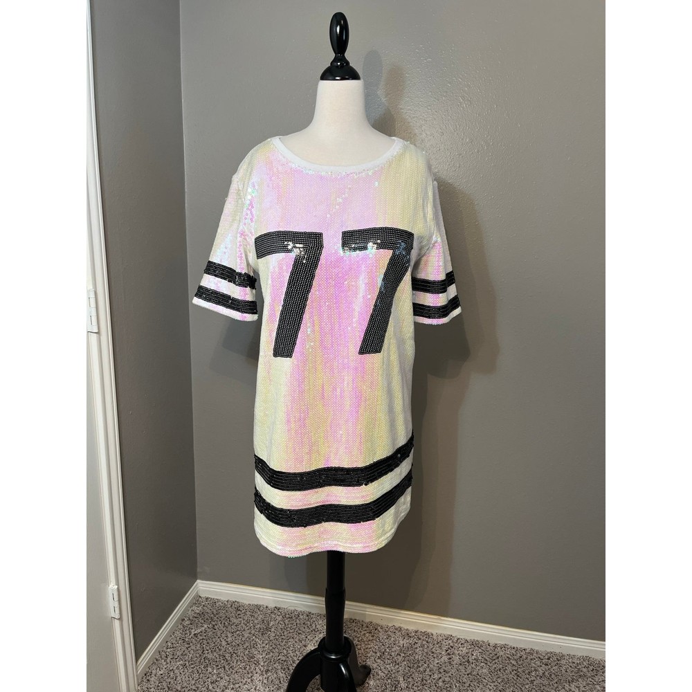 Women's Medium Sequin Jersey Dress